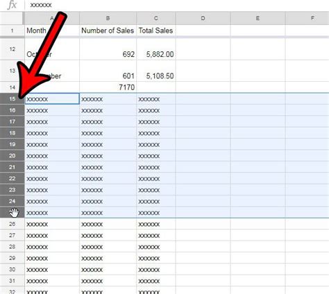 How to Delete Multiple Rows in Google Sheets: A Step.